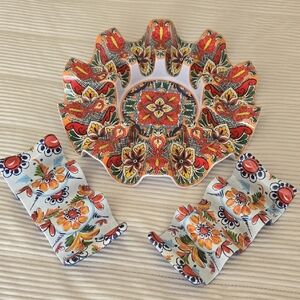 Prepara Vibrant Taco Carousel Holder and Two Separate Taco Holders